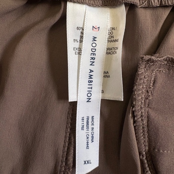 Modern Ambition Ladies' Travel Pant, High Rise, Brown XXL, NWT - Picture 14 of 16